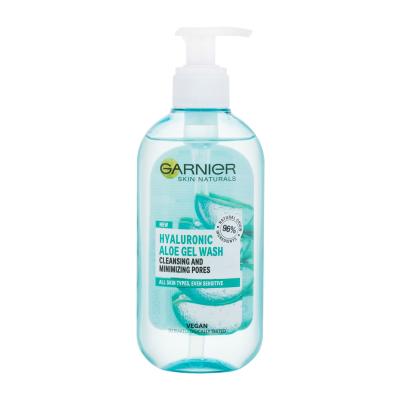 Garnier Skin Naturals Hyaluronic Aloe Gel Wash Čistiaci gél pre ženy 200 ml