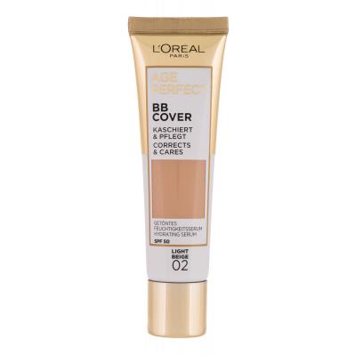 L'Oréal Paris Age Perfect BB Cover BB krém pre ženy 30 ml Odtieň 02 Light Beige