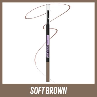 Maybelline Express Brow Ultra Slim Ceruzka na obočie pre ženy 9 g Odtieň Soft Brown