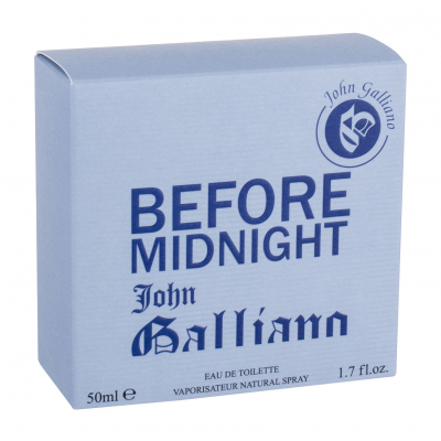 John Galliano Before Midnight Toaletná voda pre mužov 50 ml