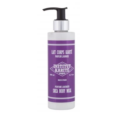Institut Karité Shea Body Milk Lavender Telové mlieko pre ženy 200 ml