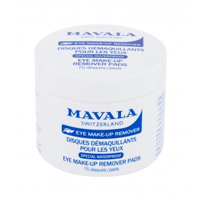 MAVALA Eye Make-Up Remover Pads Odličovač očí pre ženy 75 ks