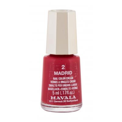 MAVALA Mini Color Cream Lak na nechty pre ženy 5 ml Odtieň 2 Madrid