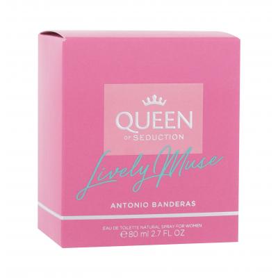 Antonio Banderas Queen of Seduction Lively Muse Toaletná voda pre ženy 80 ml
