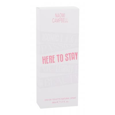 Naomi Campbell Here To Stay Toaletná voda pre ženy 50 ml