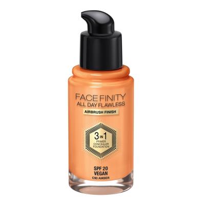 Max Factor Facefinity All Day Flawless SPF20 Make-up pre ženy 30 ml Odtieň C90 Amber