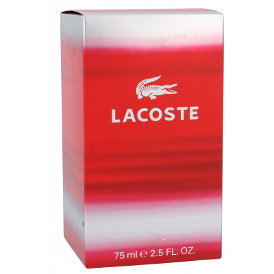 Lacoste Red Toaletná voda pre mužov 75 ml poškodená krabička