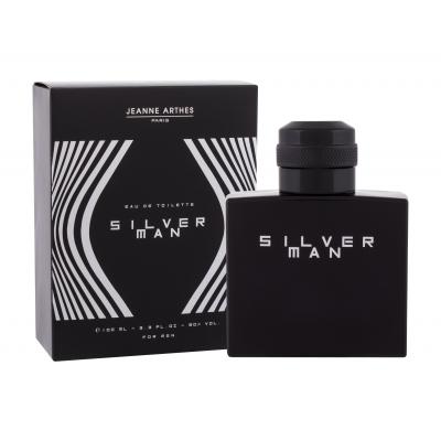 Jeanne Arthes Silver Man Toaletná voda pre mužov 100 ml