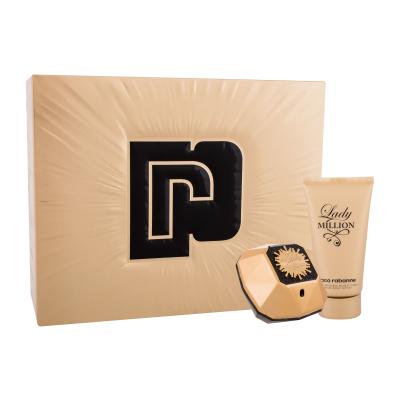 Paco Rabanne Lady Million Fabulous Darčeková kazeta parfumovaná voda 50 ml + telové mlieko 75 ml