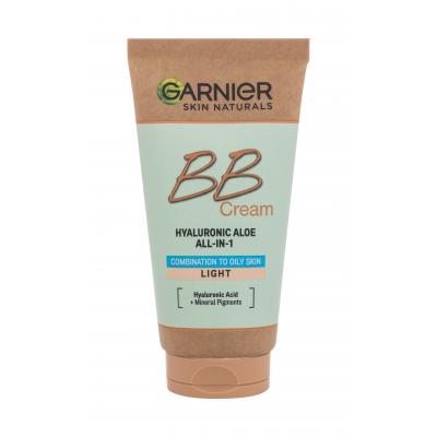 Garnier Skin Naturals BB Cream Hyaluronic Aloe All-In-1 SPF25 BB krém pre ženy 50 ml Odtieň Light
