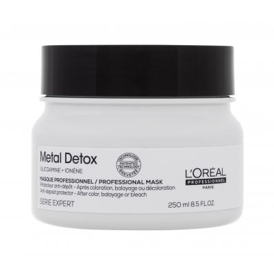 L'Oréal Professionnel Metal Detox Professional Mask Maska na vlasy pre ženy 250 ml