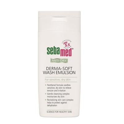 SebaMed Anti-Dry Derma-Soft Wash Emulsion Sprchovací gél pre ženy 200 ml