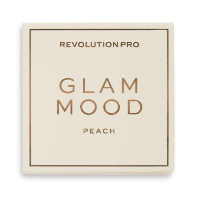 Revolution Pro Glam Mood Púder pre ženy 7,5 g Odtieň Peach
