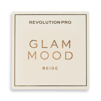 Revolution Pro Glam Mood Púder pre ženy 7,5 g Odtieň Beige