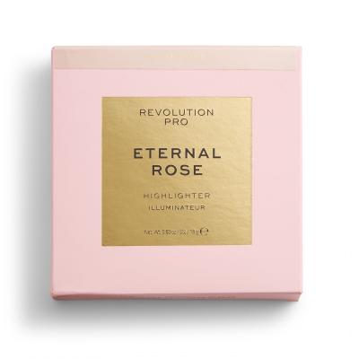 Revolution Pro Eternal Rose Face &amp; Body Highlighter Rozjasňovač pre ženy 18 g Odtieň White Rose