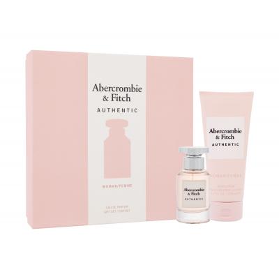 Abercrombie & Fitch Authentic Darčeková kazeta parfumovaná voda 50 ml + telové mlieko 200 ml poškodená krabička