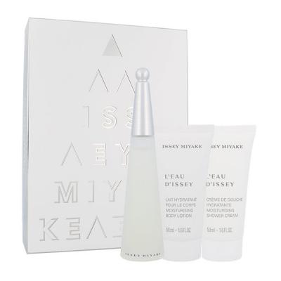Issey Miyake L'Eau D'Issey Darčeková kazeta toaletná voda 50 ml + telové mlieko 50 ml + sprchovací krém 50 ml