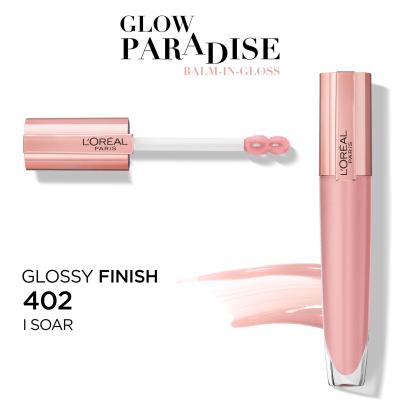 L&#039;Oréal Paris Glow Paradise Balm In Gloss Lesk na pery pre ženy 7 ml Odtieň 402 I Soar
