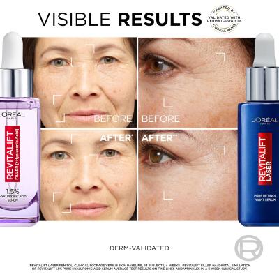 L&#039;Oréal Paris Revitalift Laser Pure Retinol Night Serum Pleťové sérum pre ženy 50 ml
