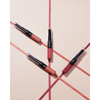 L&#039;Oréal Paris Infaillible 24H Lipstick Rúž pre ženy 5 ml Odtieň 804 Metro-Proof Rose