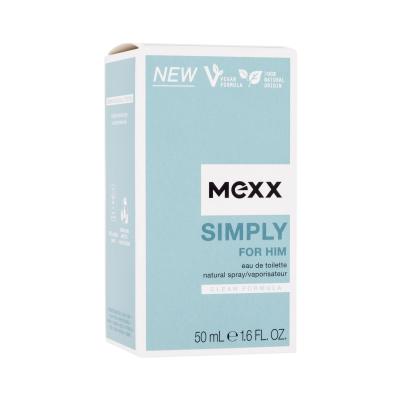 Mexx Simply Toaletná voda pre mužov 50 ml