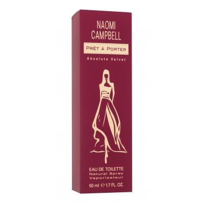 Naomi Campbell Prêt à Porter Absolute Velvet Toaletná voda pre ženy 50 ml