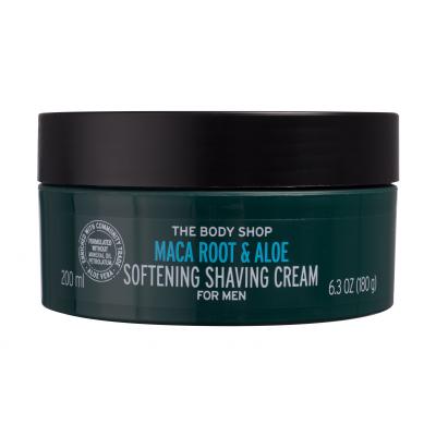 The Body Shop Maca Root & Aloe Softening Shaving Cream Krém na holenie pre mužov 200 ml