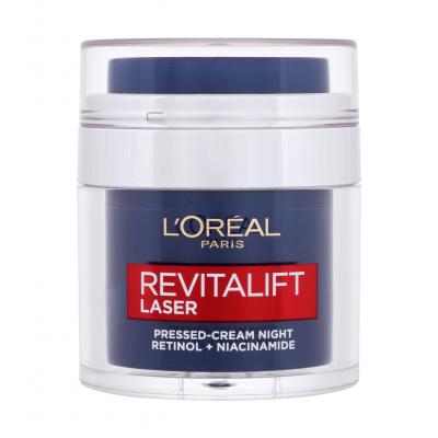 L'Oréal Paris Revitalift Laser Pressed-Cream Night Nočný pleťový krém pre ženy 50 ml