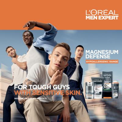 L&#039;Oréal Paris Men Expert Magnesium Defence Shower Gel Sprchovací gél pre mužov 300 ml