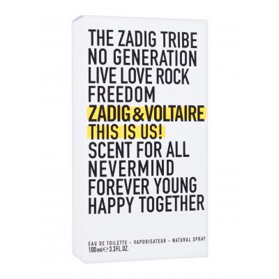 Zadig &amp; Voltaire This Is Us! Toaletná voda 100 ml