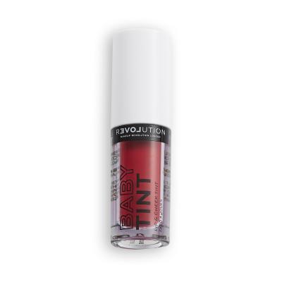 Revolution Relove Baby Tint Lip &amp; Cheek Rúž pre ženy 1,4 ml Odtieň Rouge