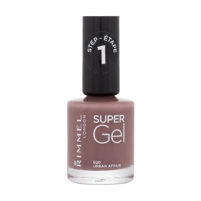 Rimmel London Super Gel STEP1 Lak na nechty pre ženy 12 ml Odtieň 020 Urban Affair