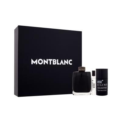Montblanc Legend Darčeková kazeta parfumovaná voda 100 ml + parfumovaná voda 7,5 ml + deostick 75 g