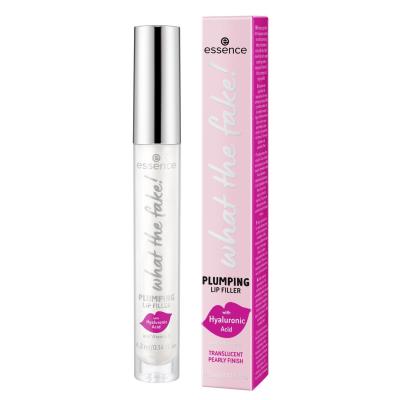 Essence What The Fake! Plumping Lip Filler Lesk na pery pre ženy 4,2 ml Odtieň 01 Oh my plump!