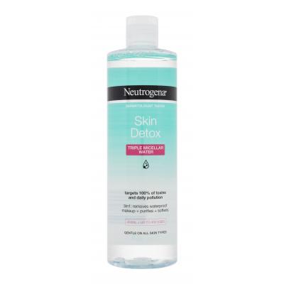 Neutrogena Skin Detox Triple Micellar Water Micelárna voda 400 ml