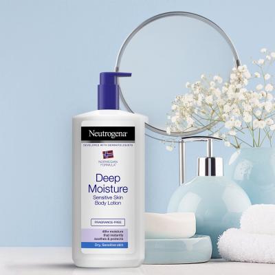 Neutrogena Norwegian Formula Deep Moisture Dry, Sensitive Skin Telové mlieko 400 ml