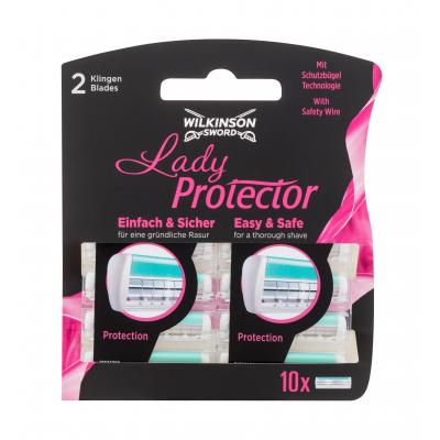 Wilkinson Sword Lady Protector Náhradné ostrie pre ženy 10 ks poškodená krabička