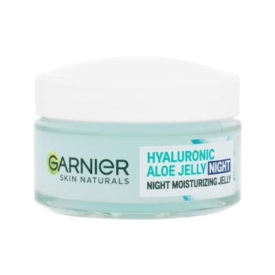 Garnier Skin Naturals Hyaluronic Aloe Night Moisturizing Jelly Nočný pleťový krém pre ženy 50 ml