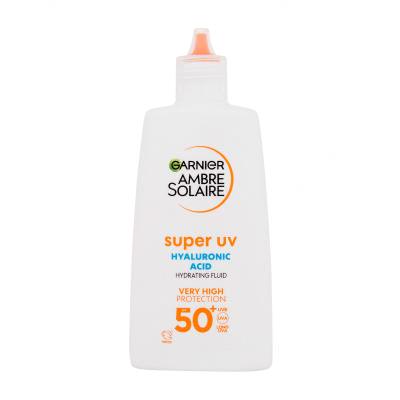 Garnier Ambre Solaire Super UV Hyaluronic Acid SPF50+ Opaľovací prípravok na tvár 40 ml