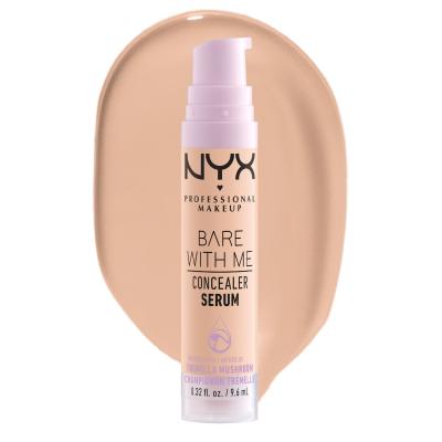 NYX Professional Makeup Bare With Me Serum Concealer Korektor pre ženy 9,6 ml Odtieň 03 Vanilla