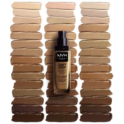 NYX Professional Makeup Can&#039;t Stop Won&#039;t Stop Make-up pre ženy 30 ml Odtieň 03 Porcelain