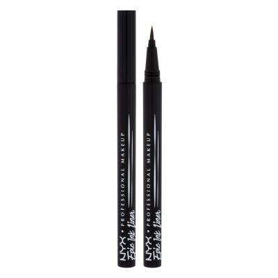 NYX Professional Makeup Epic Ink Liner Očná linka pre ženy 1 ml Odtieň 02 Brown