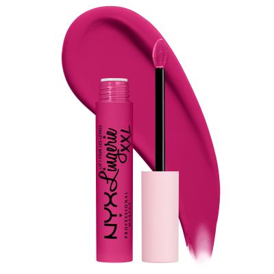 NYX Professional Makeup Lip Lingerie XXL Rúž pre ženy 4 ml Odtieň 19 Pink Hit