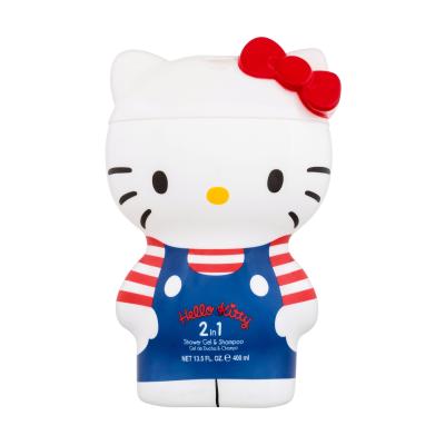 Hello Kitty Hello Kitty 2in1 Shower Gel & Shampoo Sprchovací gél pre deti 400 ml