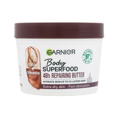 Garnier Body Superfood 48h Repairing Butter Cocoa + Ceramide Telové maslo pre ženy 380 ml