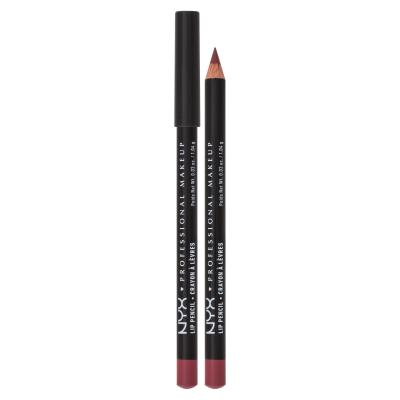 NYX Professional Makeup Slim Lip Pencil Ceruzka na pery pre ženy 1 g Odtieň 803 Burgundy