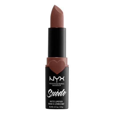 NYX Professional Makeup Suède Matte Lipstick Rúž pre ženy 3,5 g Odtieň 04 Free Spirit
