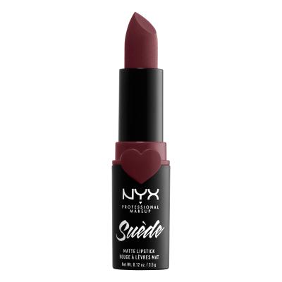 NYX Professional Makeup Suède Matte Lipstick Rúž pre ženy 3,5 g Odtieň 06 Lolita