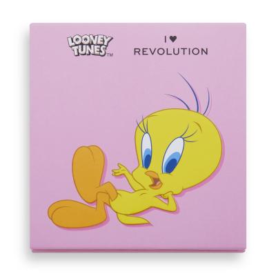 I Heart Revolution Looney Tunes Eyeshadow Palette Očný tieň pre ženy 9 g Odtieň Tweety