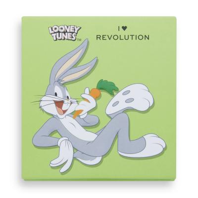 I Heart Revolution Looney Tunes Eyeshadow Palette Očný tieň pre ženy 9 g Odtieň Bugs